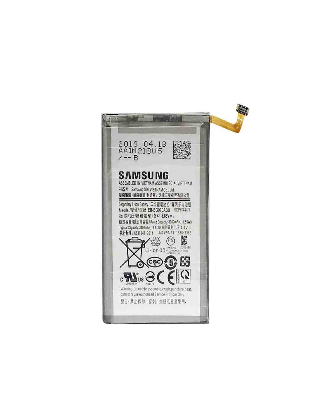 BATERIA SAMSUNG S10 E ORIGINAL